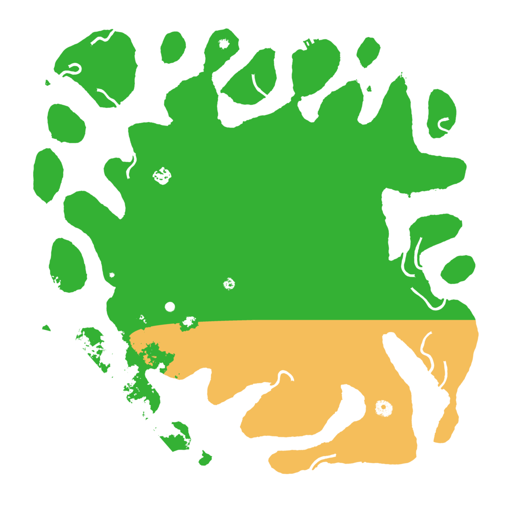 Biome Rust Map: Procedural Map, Size: 4500, Seed: 1568