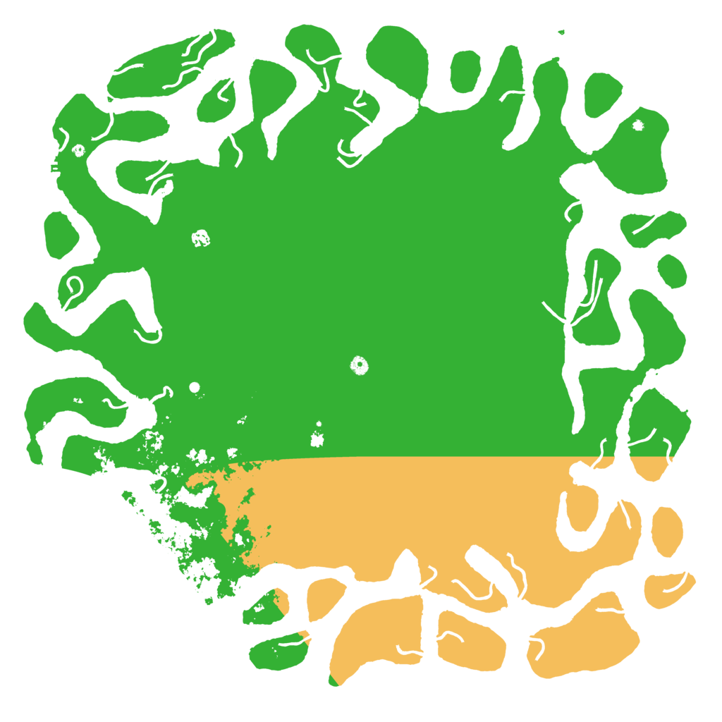 Biome Rust Map: Procedural Map, Size: 6000, Seed: 5002