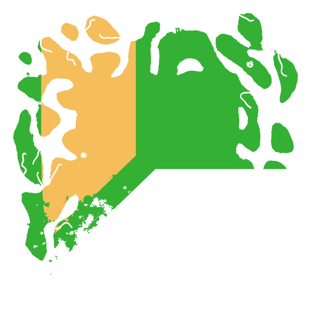 Biome Rust Map: Procedural Map, Size: 4700, Seed: 154611