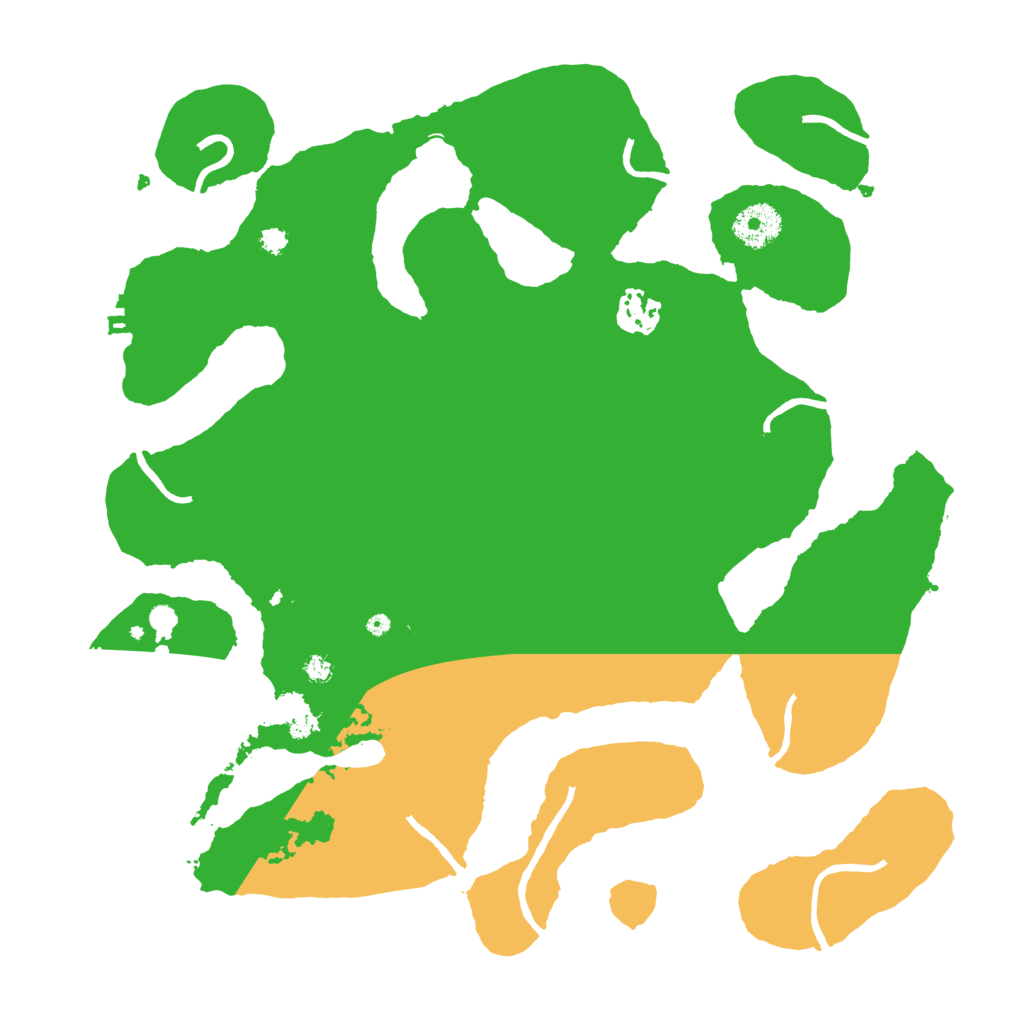 Biome Rust Map: Procedural Map, Size: 3400, Seed: 6