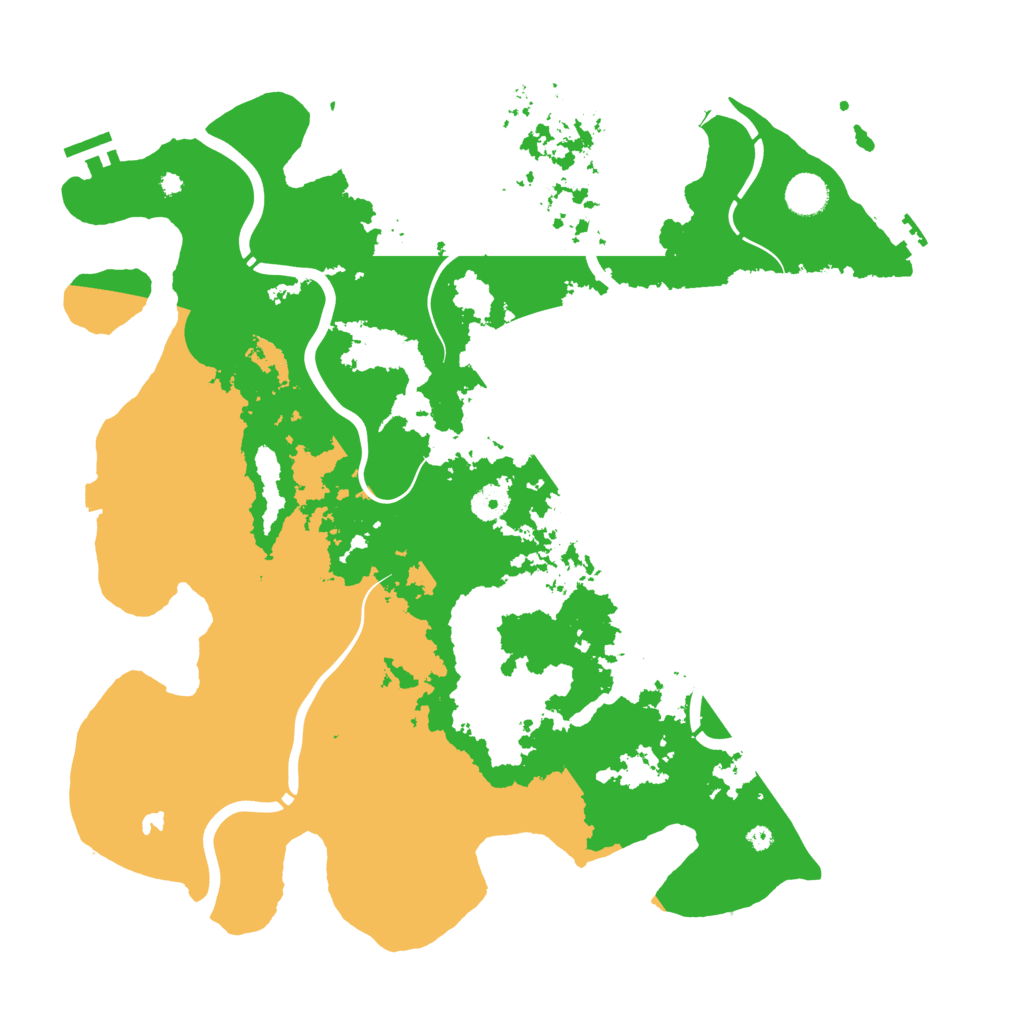 Biome Rust Map: Procedural Map, Size: 4250, Seed: 456325