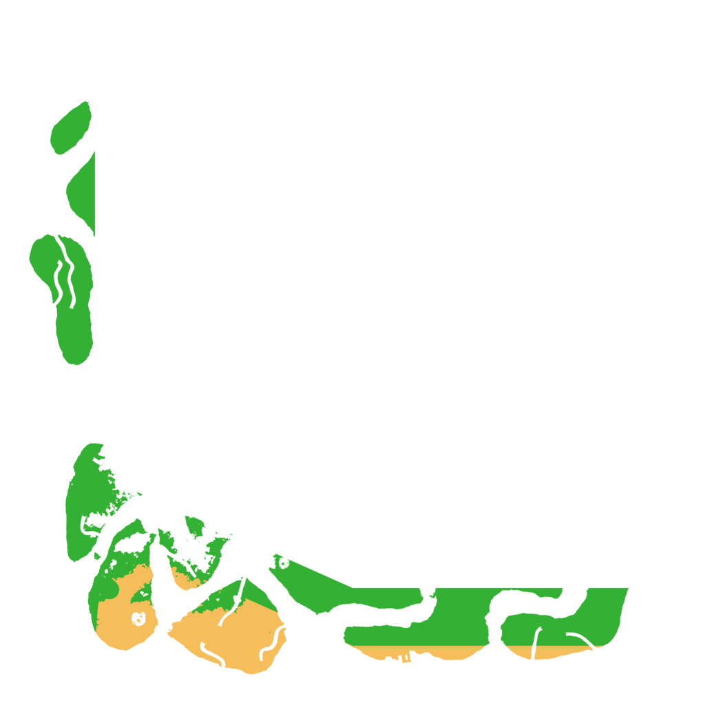 Biome Rust Map: Procedural Map, Size: 5000, Seed: 254170344