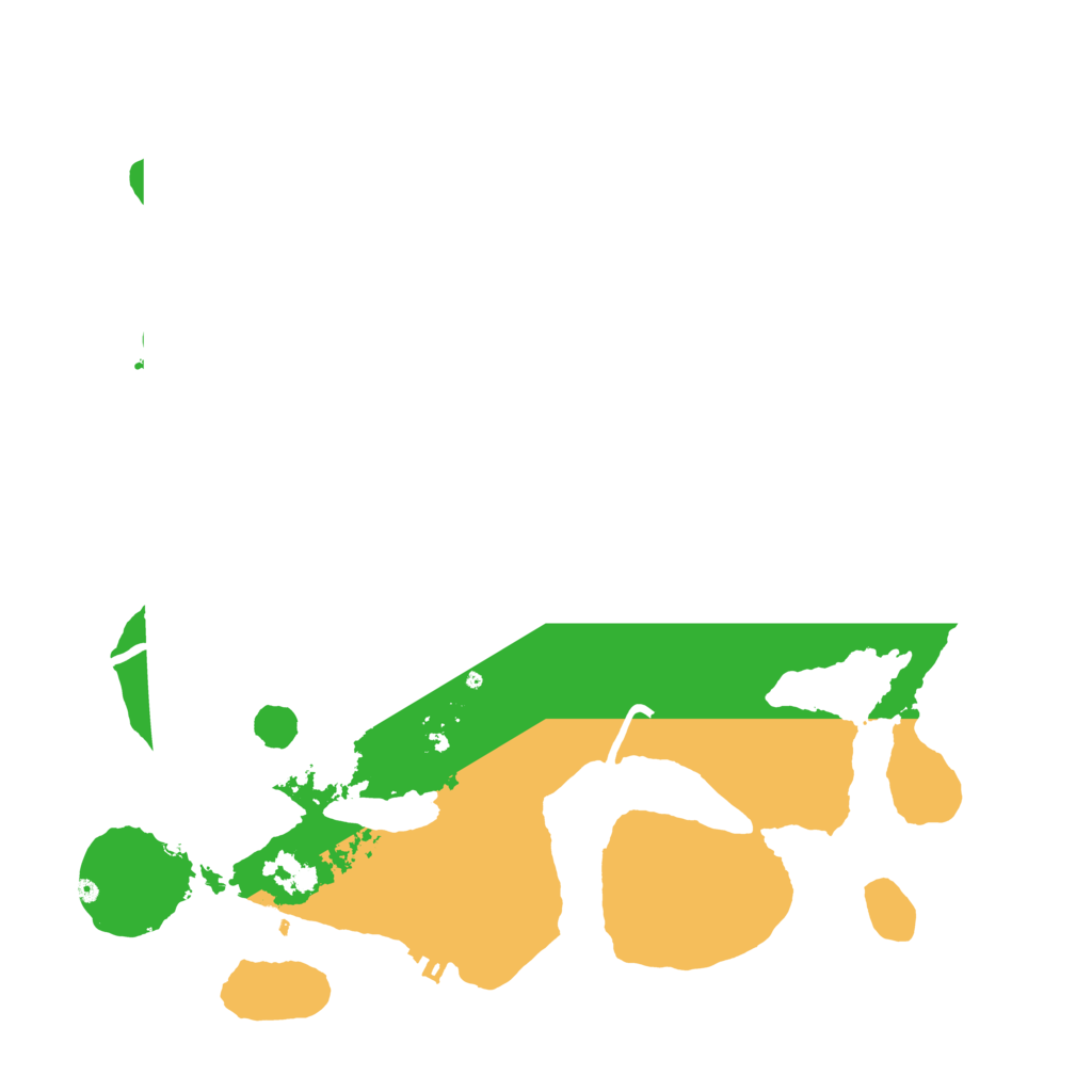 Biome Rust Map: Procedural Map, Size: 3500, Seed: 5426