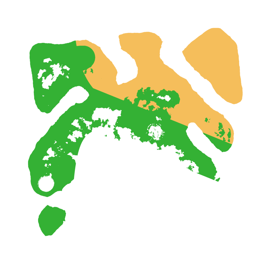 Biome Rust Map: Barren, Size: 3000, Seed: 555