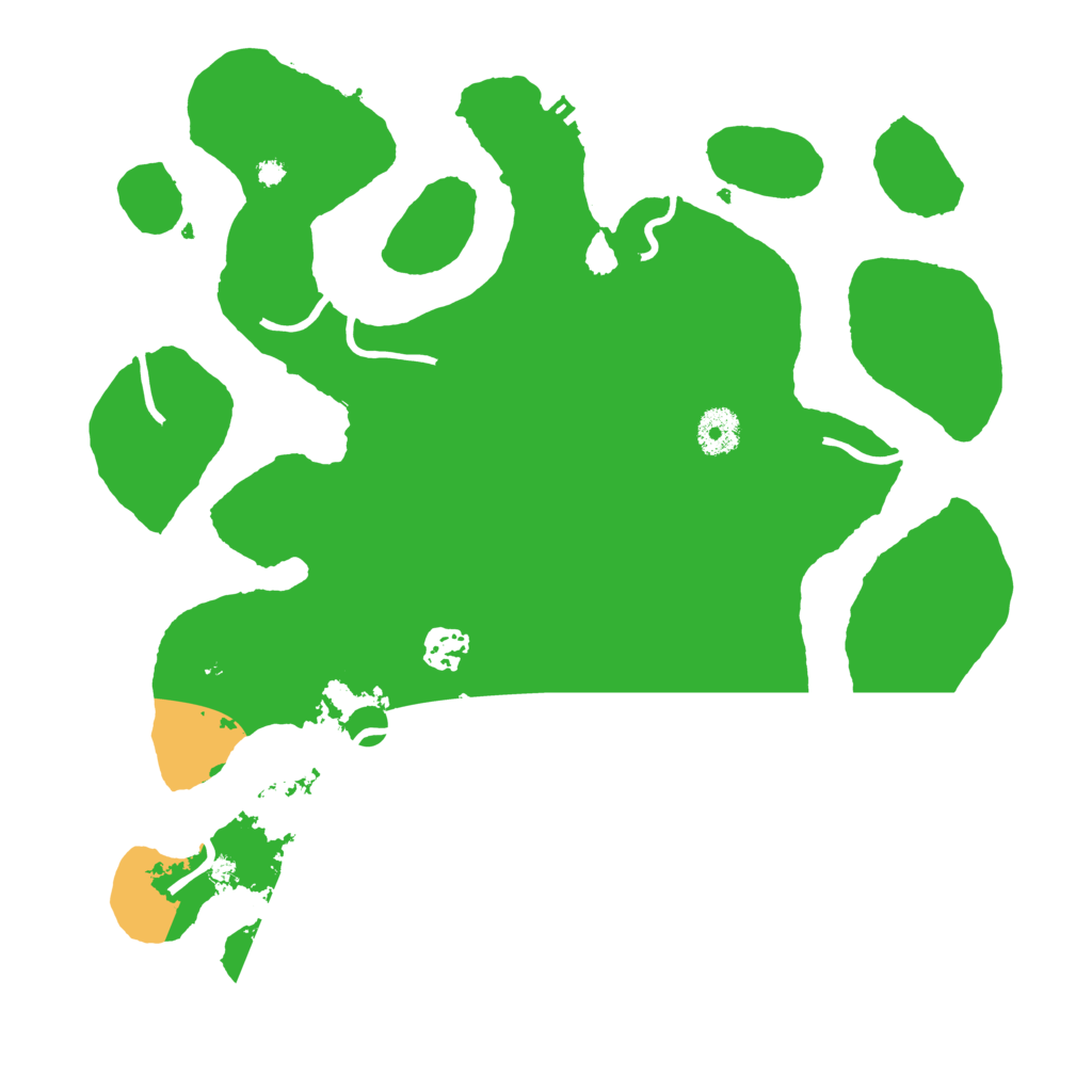 Biome Rust Map: Procedural Map, Size: 3600, Seed: 2082456769