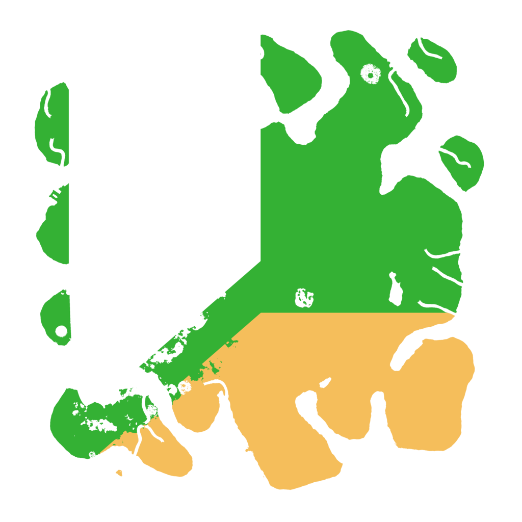 Biome Rust Map: Procedural Map, Size: 4000, Seed: 75802081