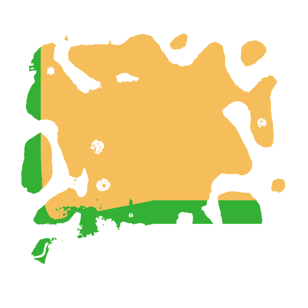 Biome Rust Map: Procedural Map, Size: 3500, Seed: 4567375