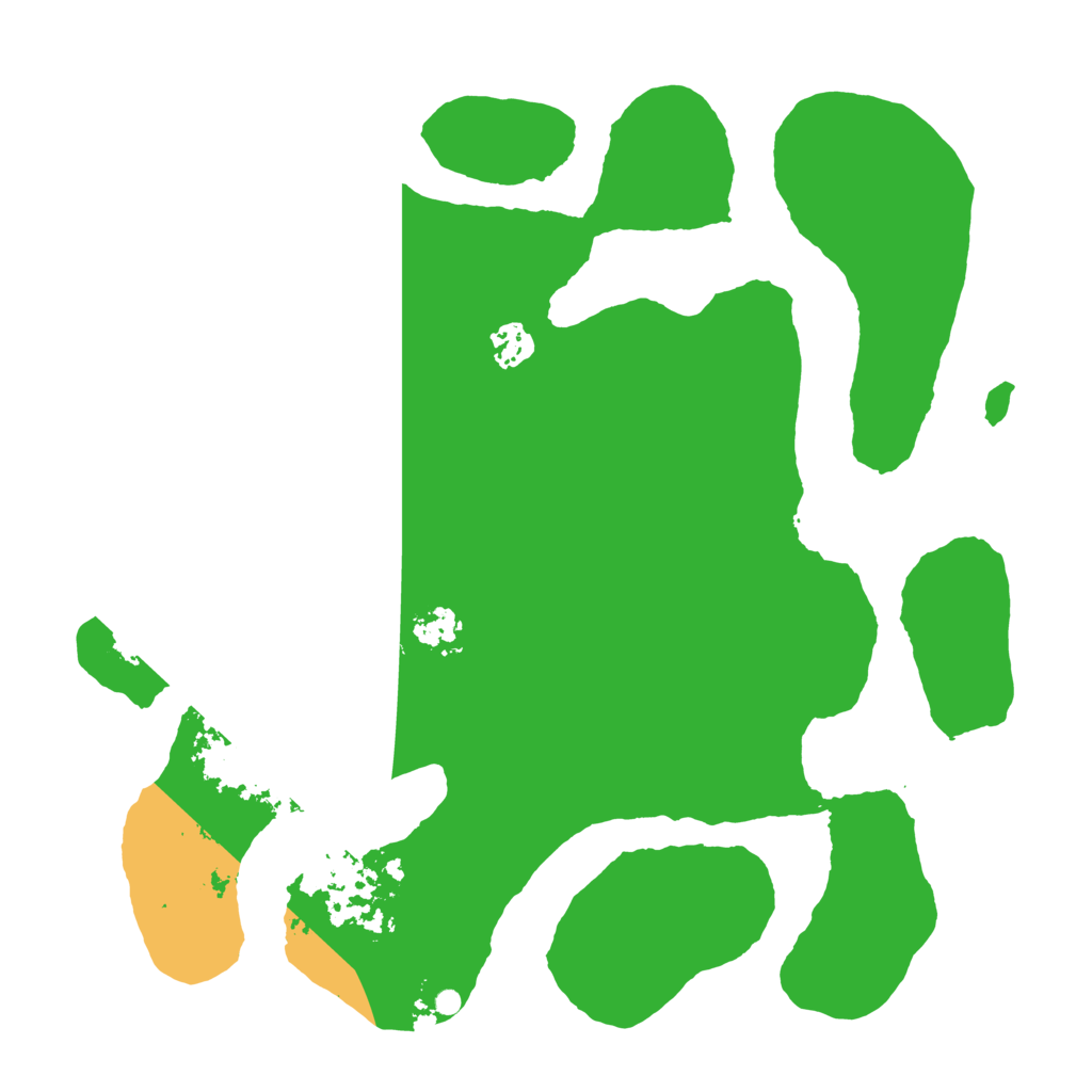 Biome Rust Map: Barren, Size: 3750, Seed: 1236908088