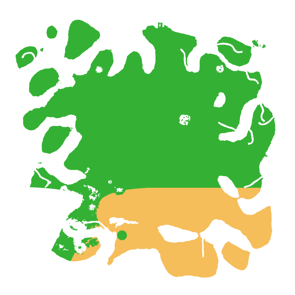 Biome Rust Map: Procedural Map, Size: 4000, Seed: 349098