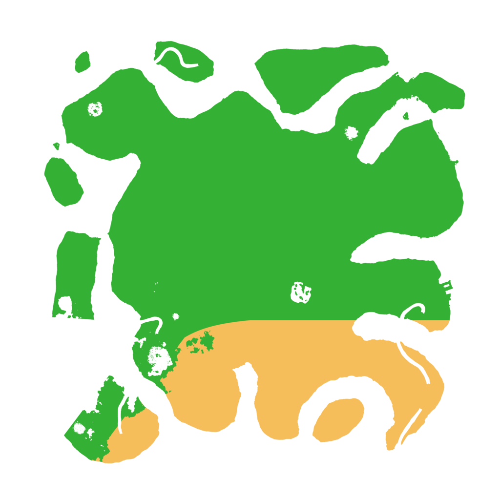 Biome Rust Map: Procedural Map, Size: 3500, Seed: 1132513760