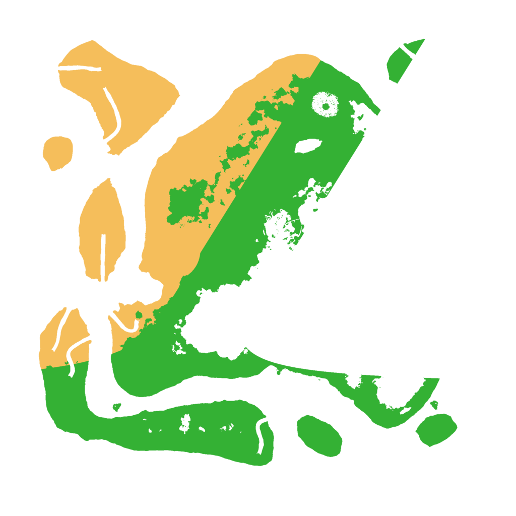 Biome Rust Map: Procedural Map, Size: 3000, Seed: 669140