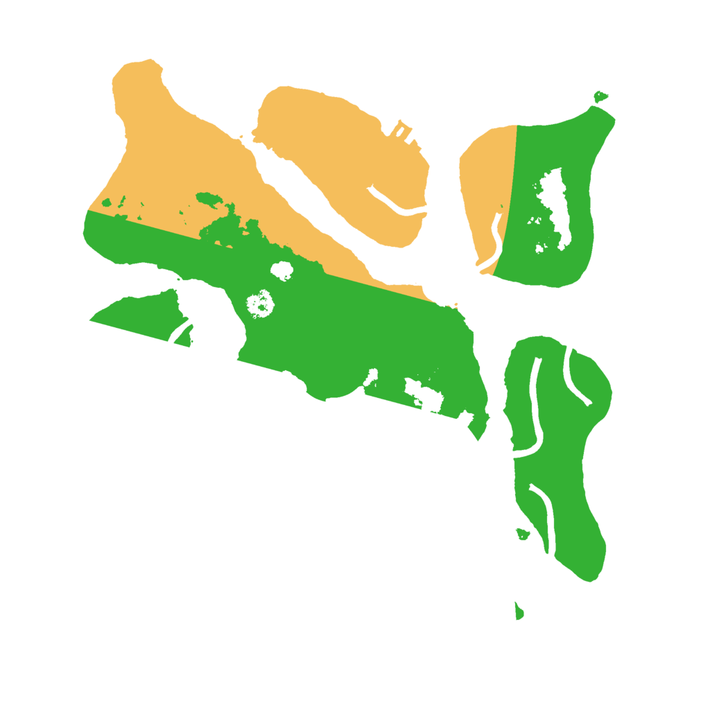 Biome Rust Map: Procedural Map, Size: 2700, Seed: 27553