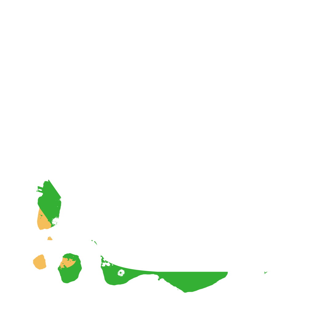 Biome Rust Map: Procedural Map, Size: 3500, Seed: 947131044