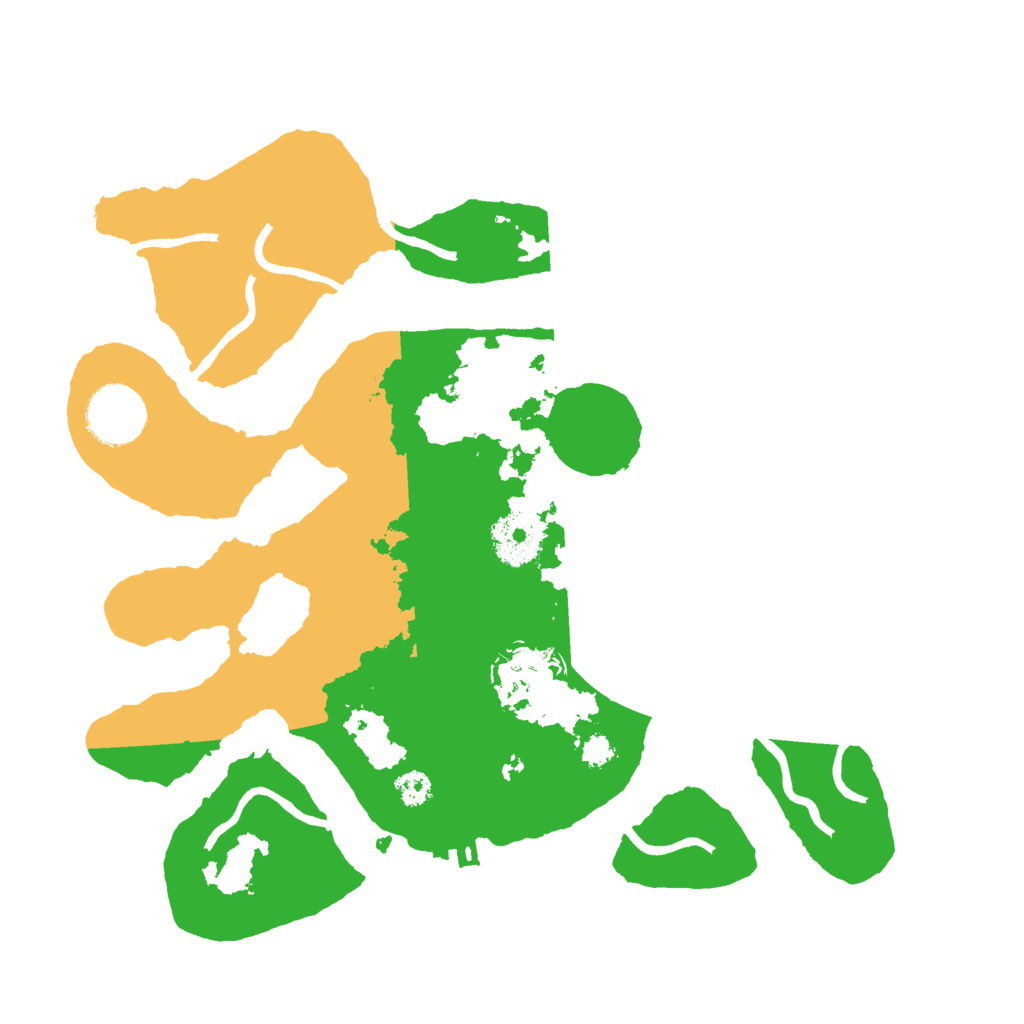 Biome Rust Map: Procedural Map, Size: 3000, Seed: 1424718672