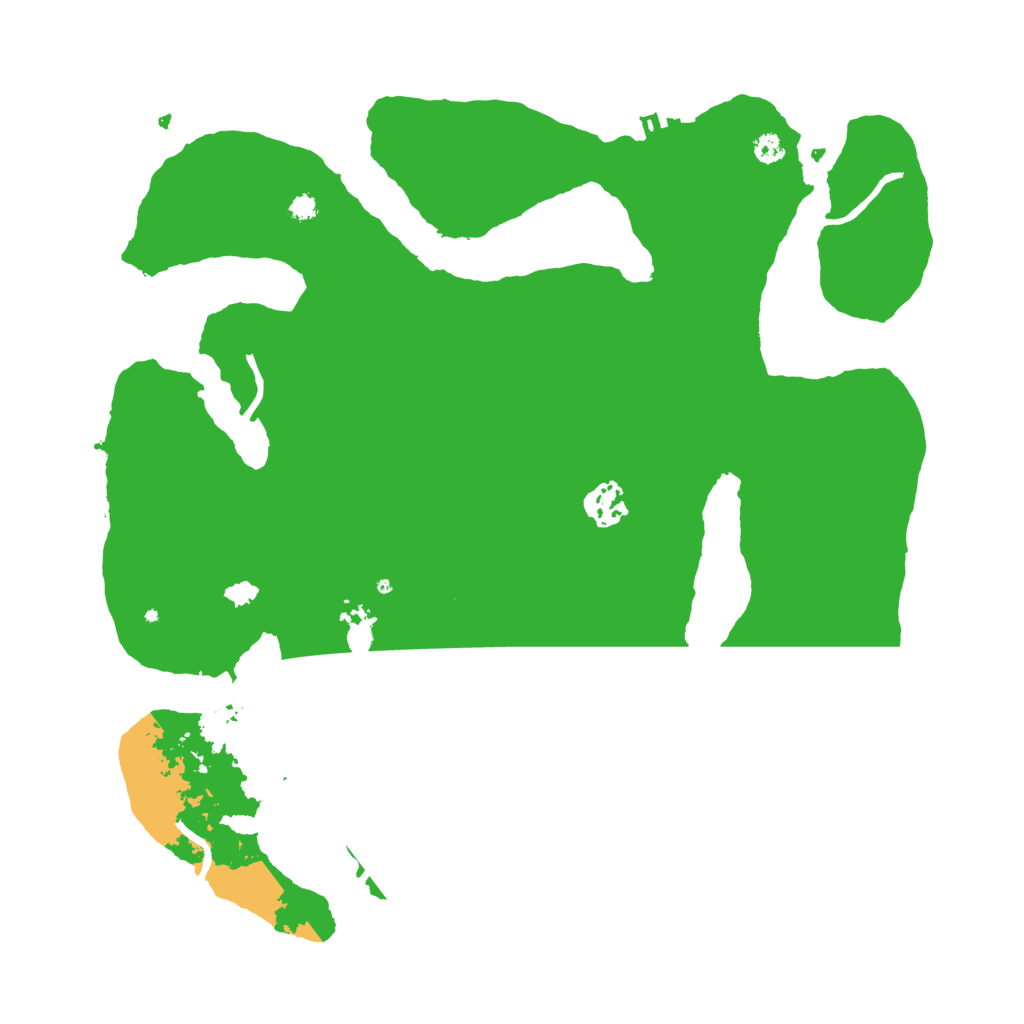 Biome Rust Map: Procedural Map, Size: 3500, Seed: 247561269