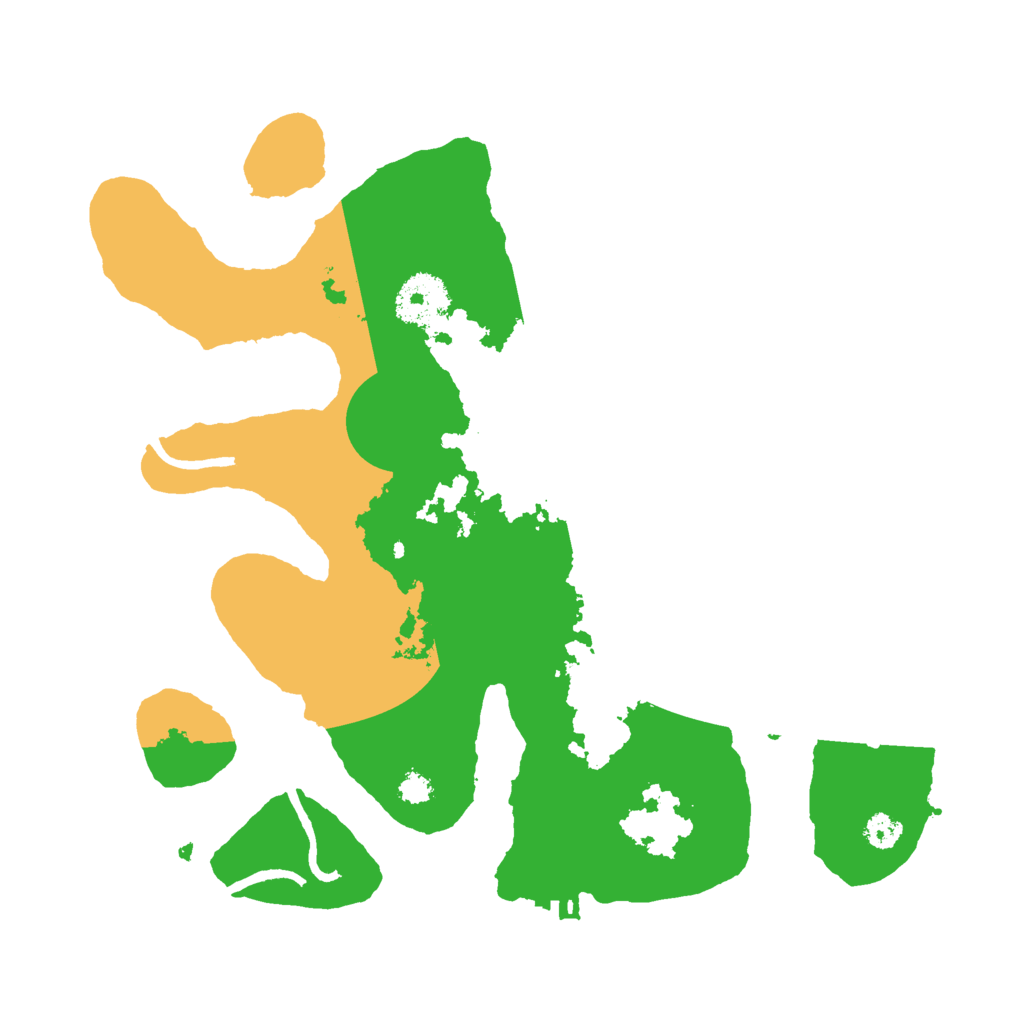 Biome Rust Map: Procedural Map, Size: 3000, Seed: 37332211