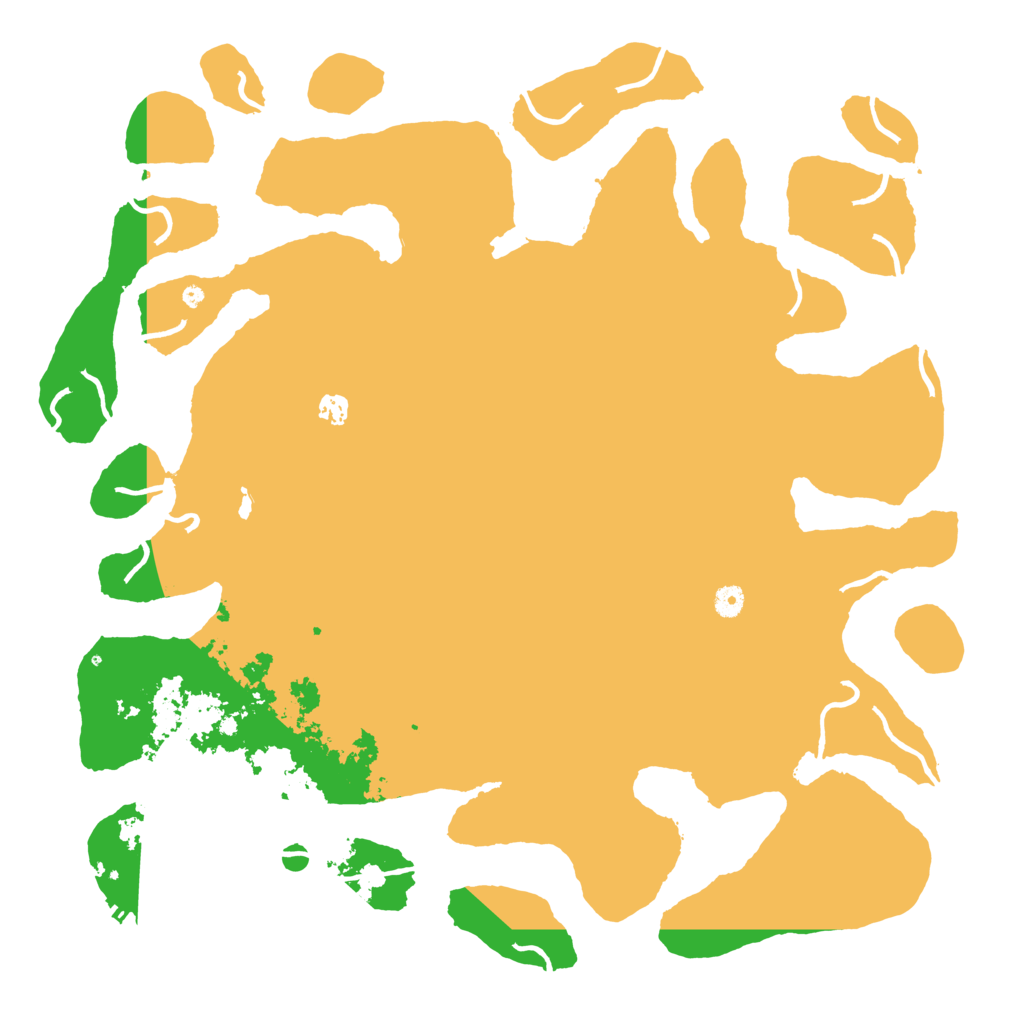 Biome Rust Map: Procedural Map, Size: 5000, Seed: 8451055