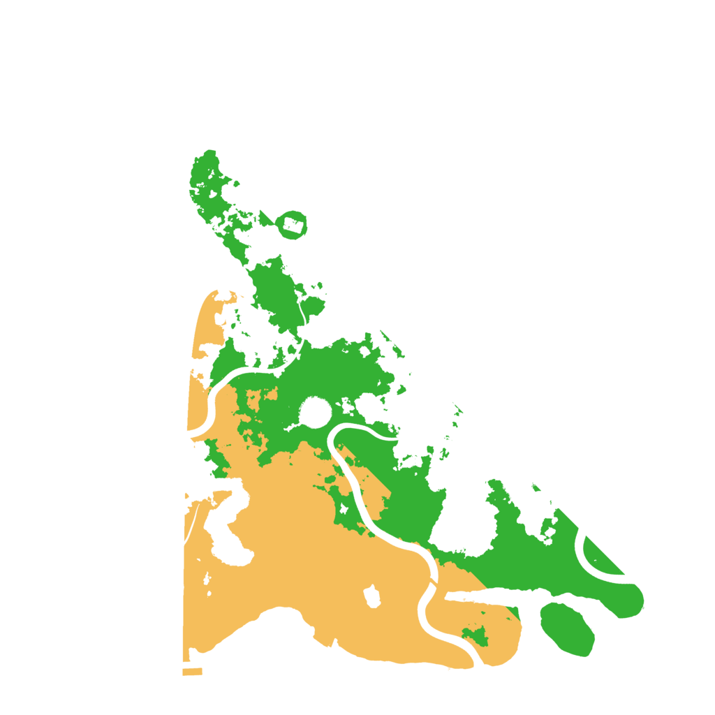 Biome Rust Map: Procedural Map, Size: 4000, Seed: 596385750