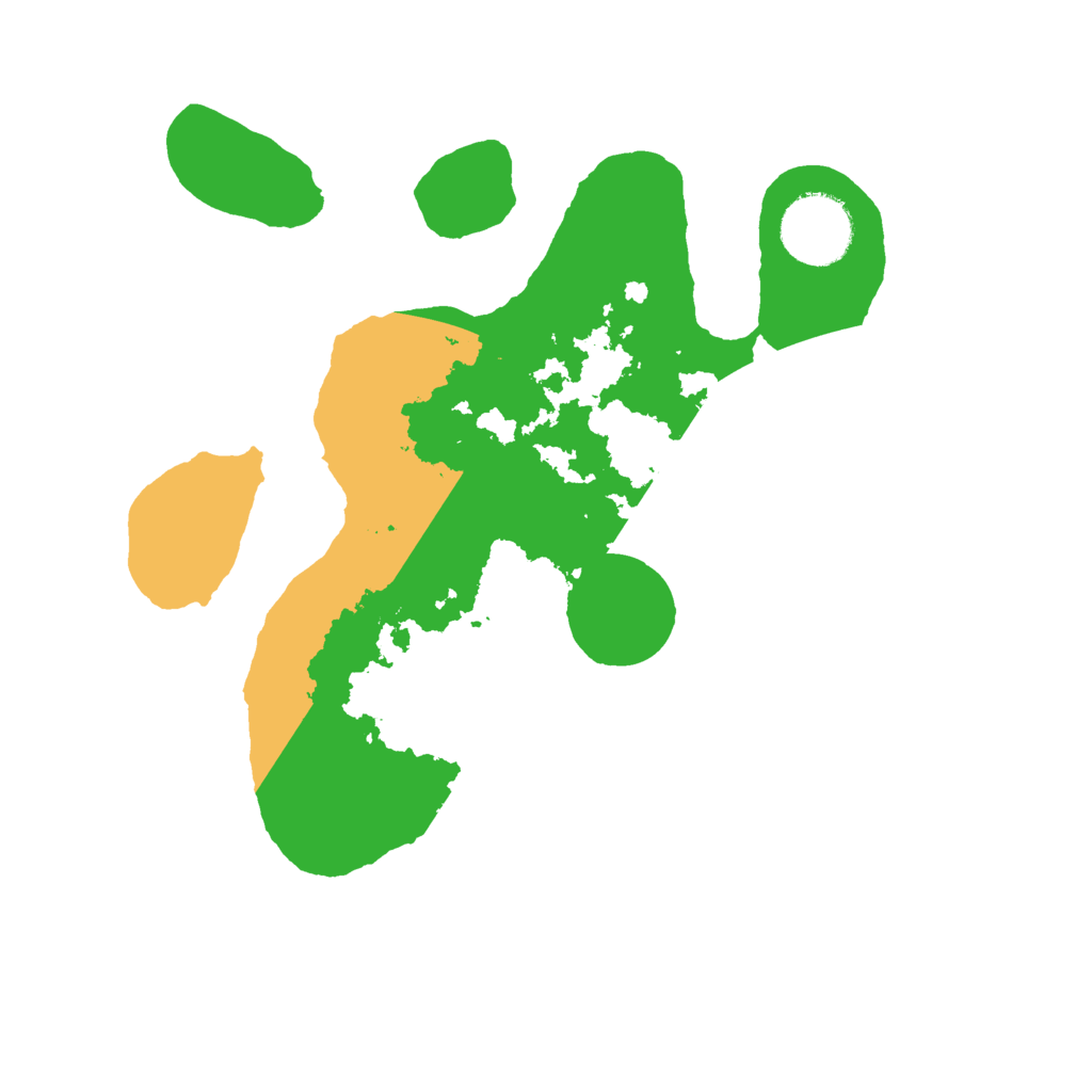 Biome Rust Map: Barren, Size: 2700, Seed: 616