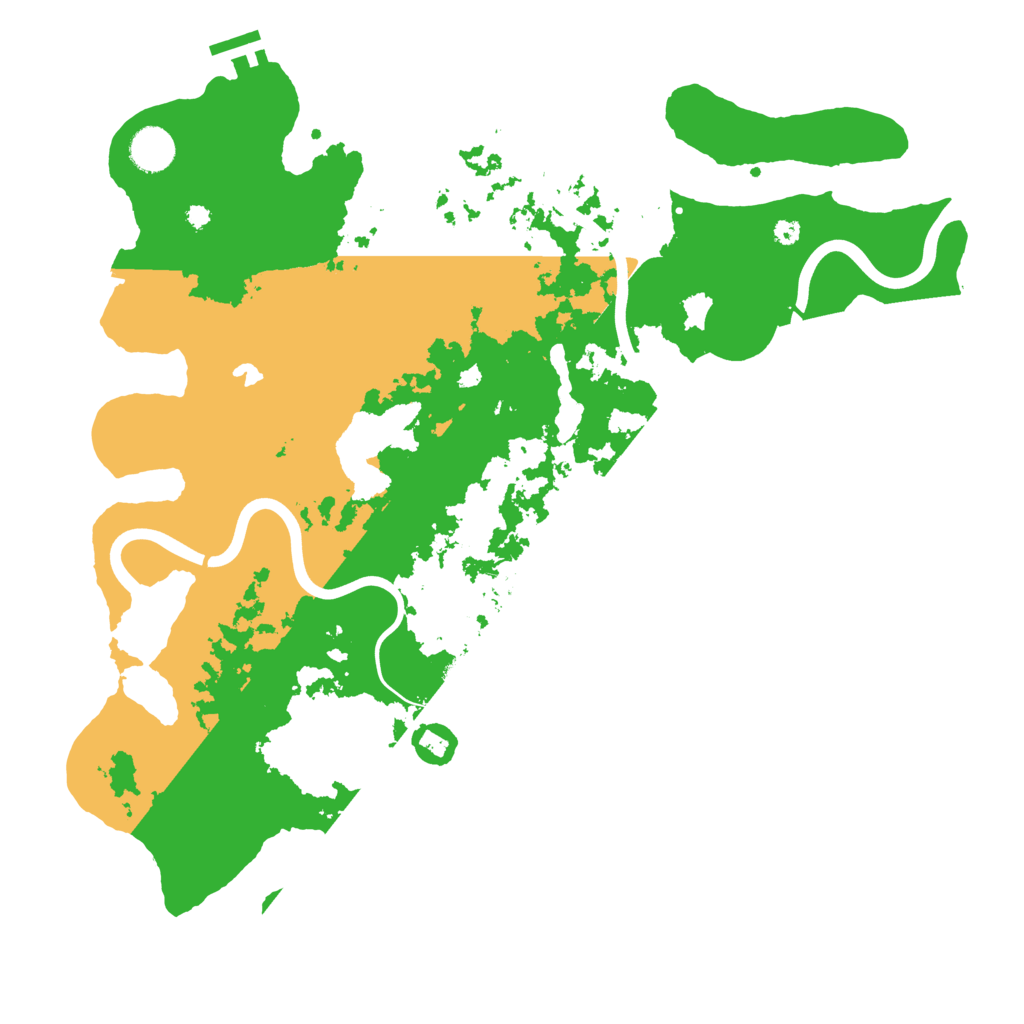 Biome Rust Map: Procedural Map, Size: 4000, Seed: 1555