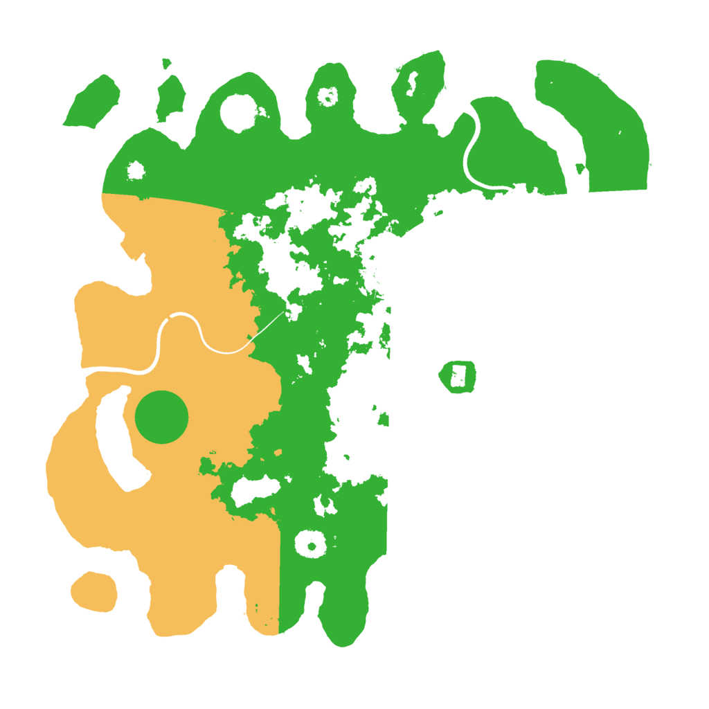 Biome Rust Map: Procedural Map, Size: 3500, Seed: 1868475841