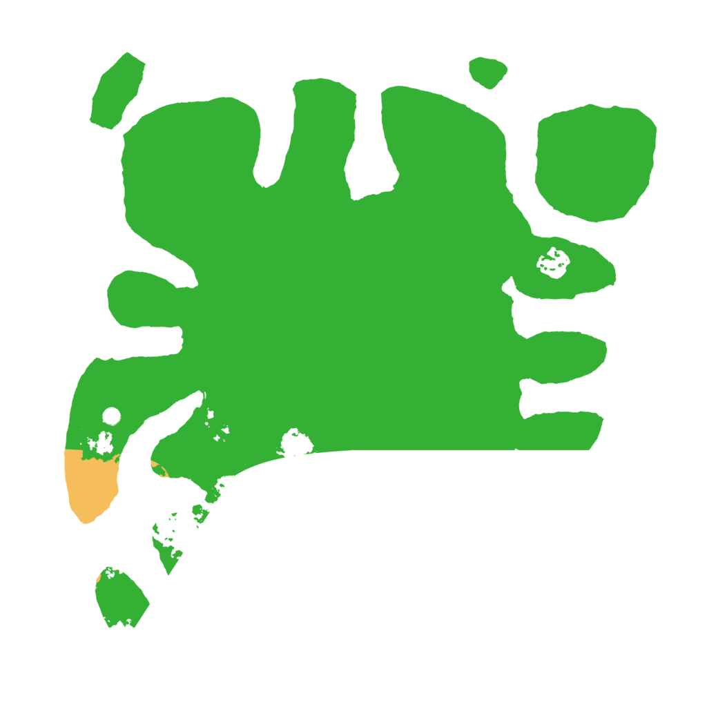 Biome Rust Map: Barren, Size: 3500, Seed: 352573869