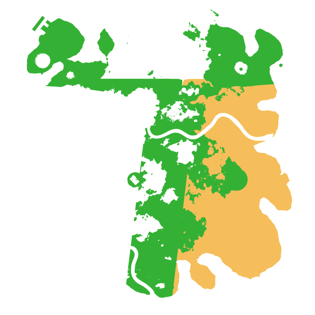 Biome Rust Map: Procedural Map, Size: 3750, Seed: 1109671411