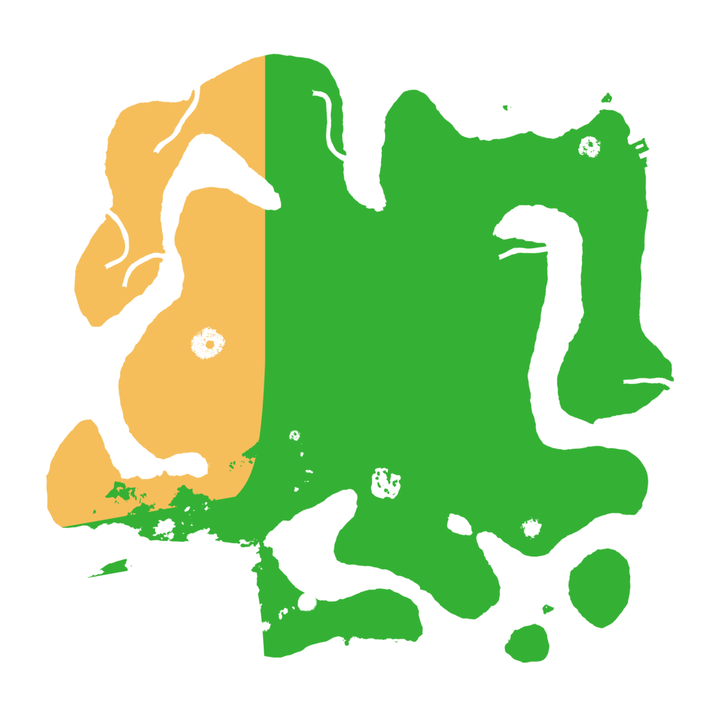 Biome Rust Map: Procedural Map, Size: 3500, Seed: 356452437