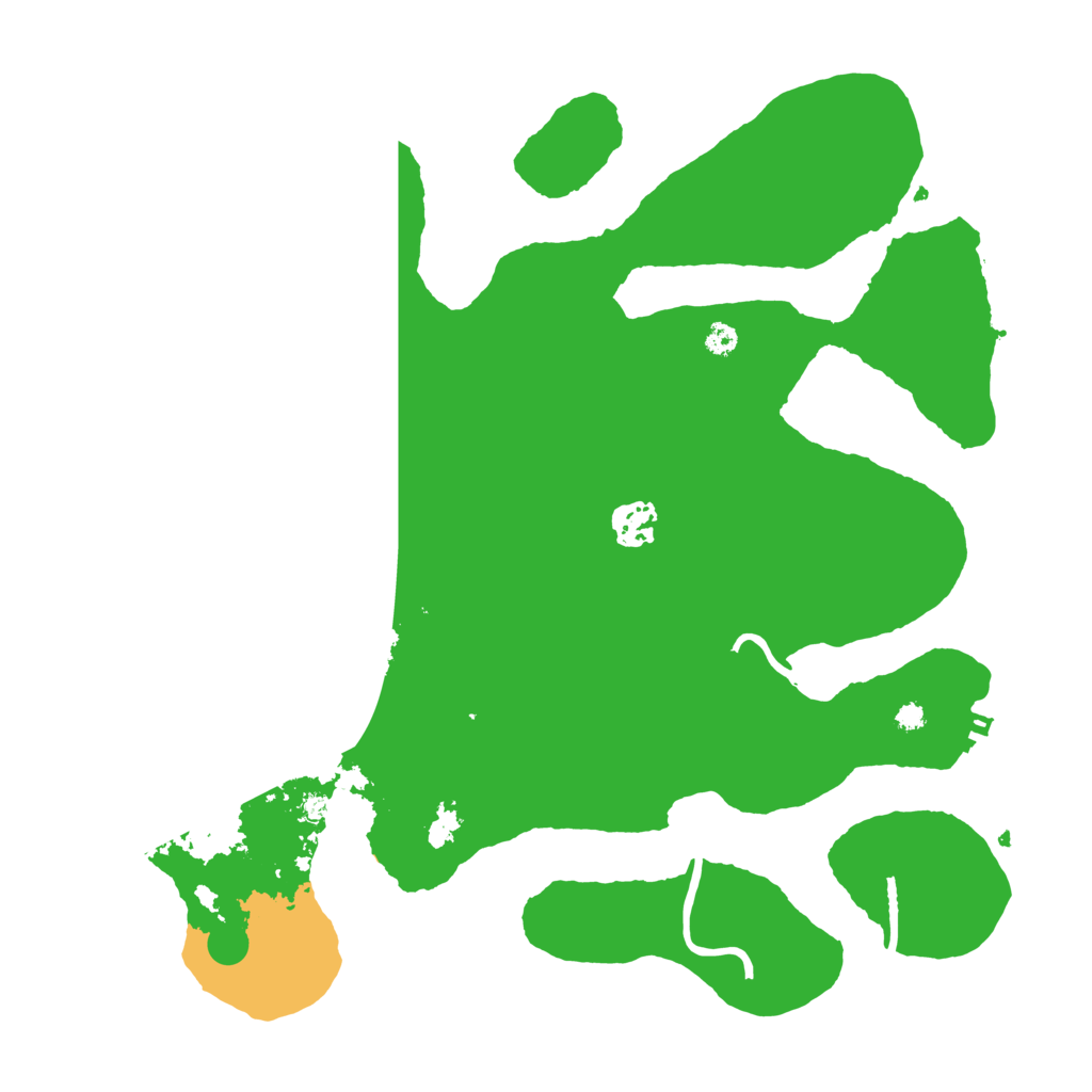 Biome Rust Map: Procedural Map, Size: 3500, Seed: 1567142855