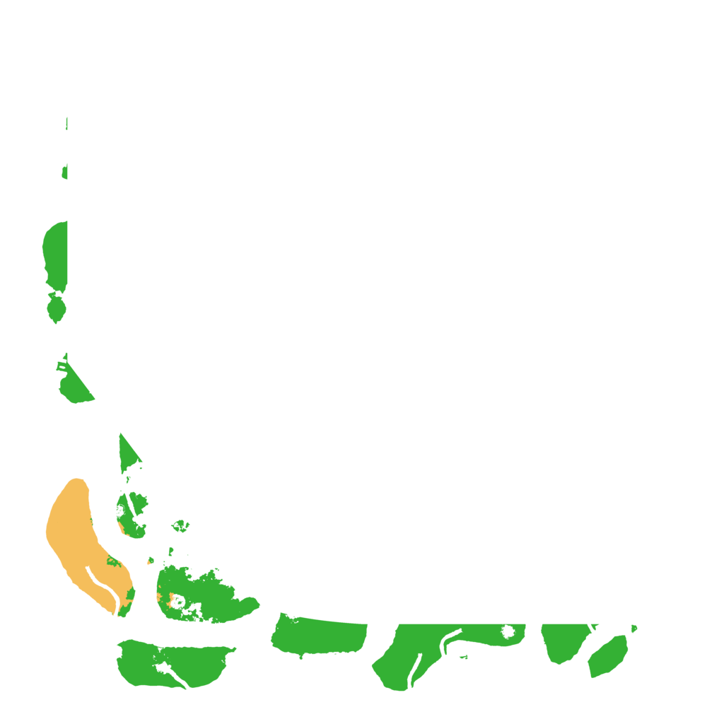 Biome Rust Map: Procedural Map, Size: 5000, Seed: 2342352