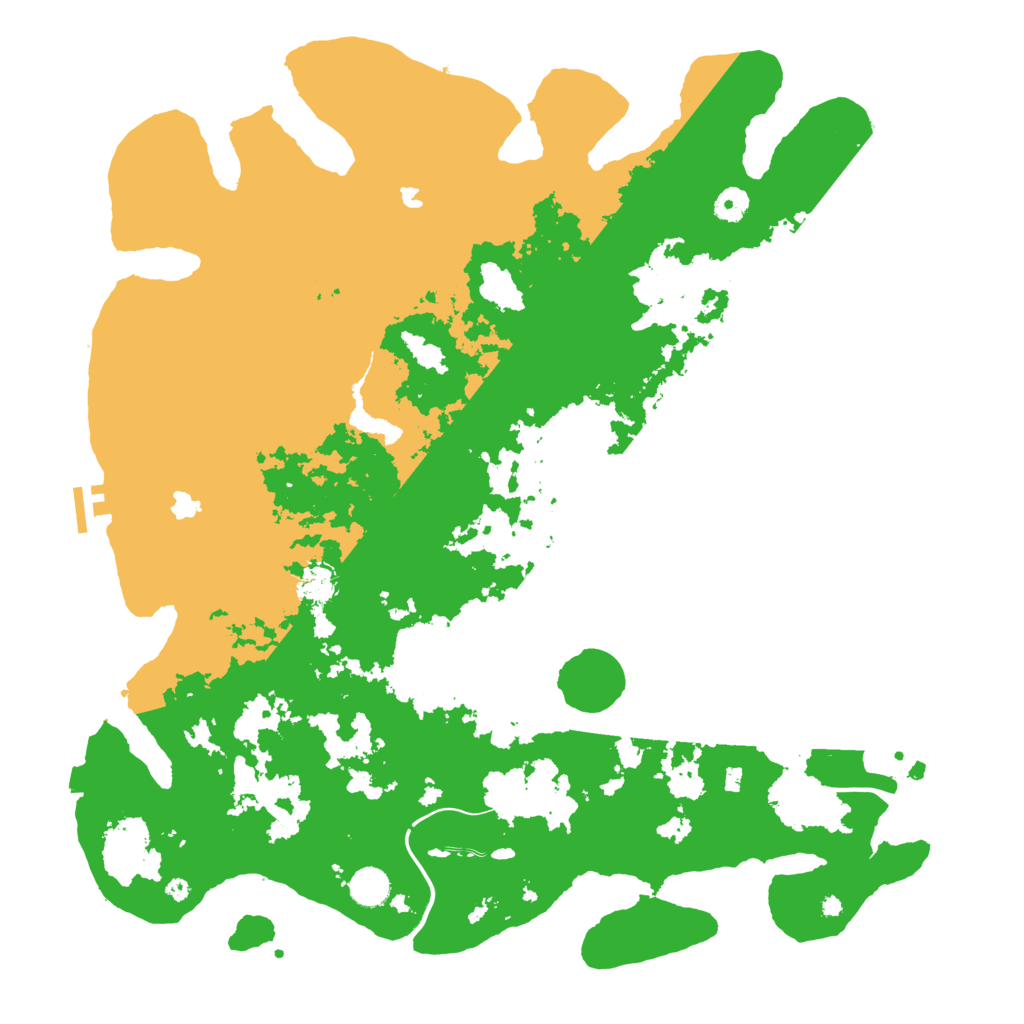 Biome Rust Map: Procedural Map, Size: 4500, Seed: 948903672