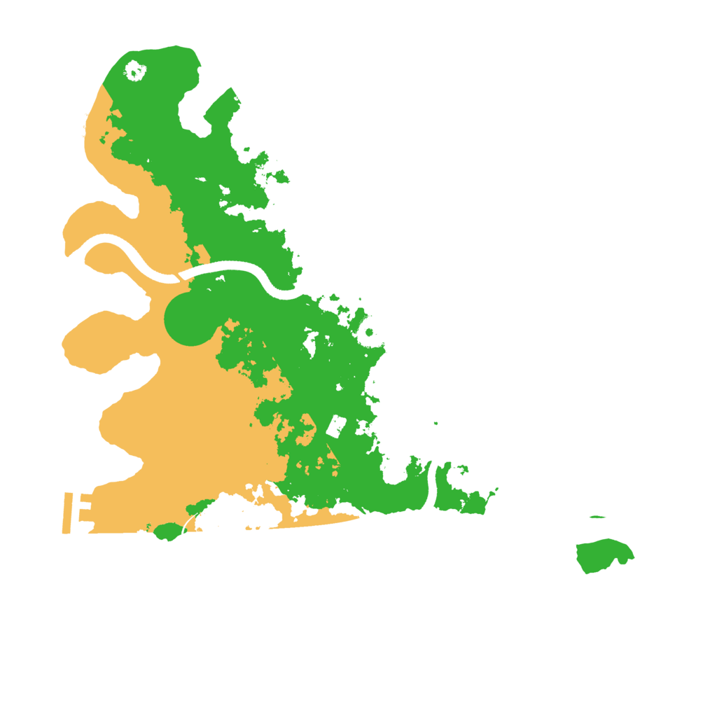 Biome Rust Map: Procedural Map, Size: 3500, Seed: 1440126362