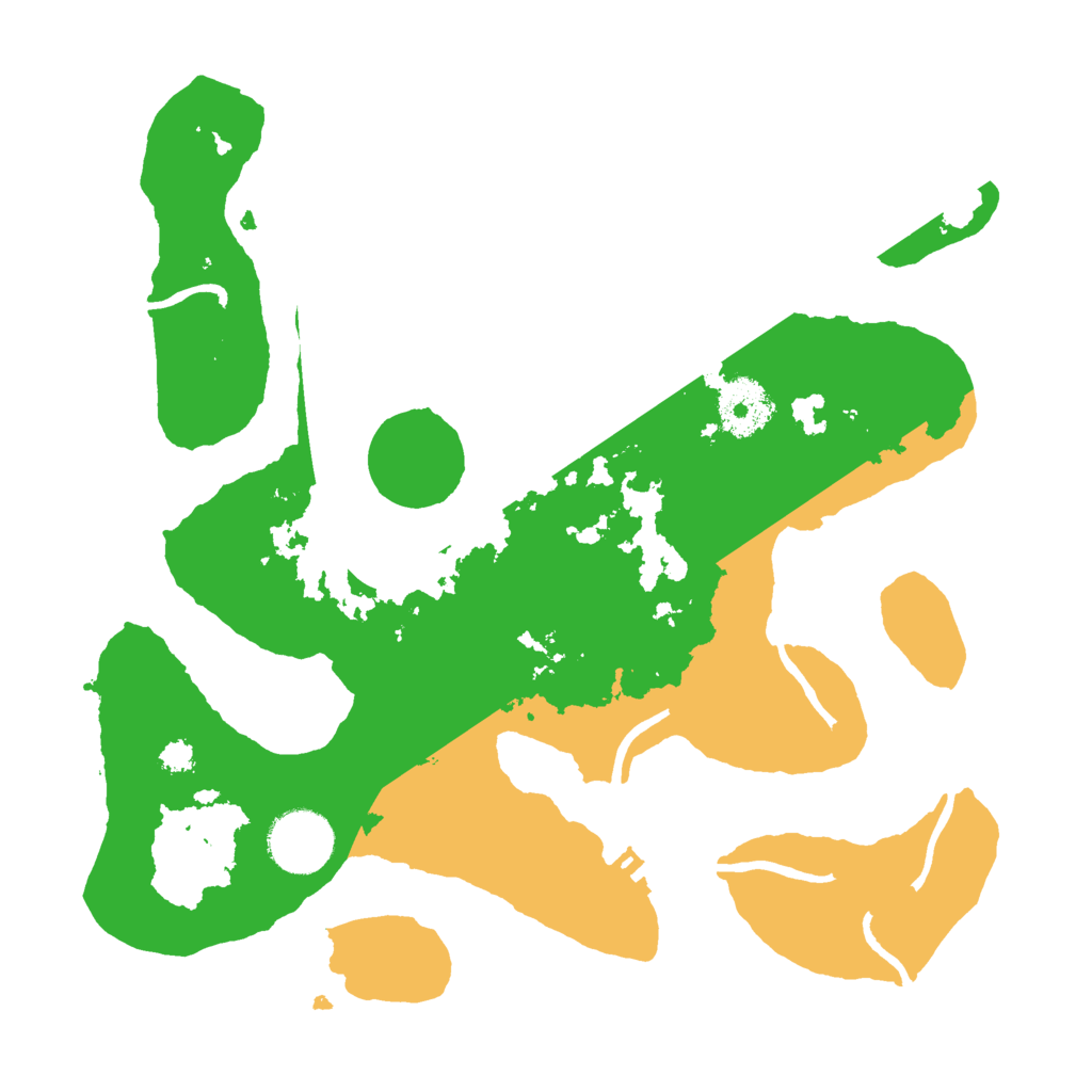 Biome Rust Map: Procedural Map, Size: 3000, Seed: 157201269