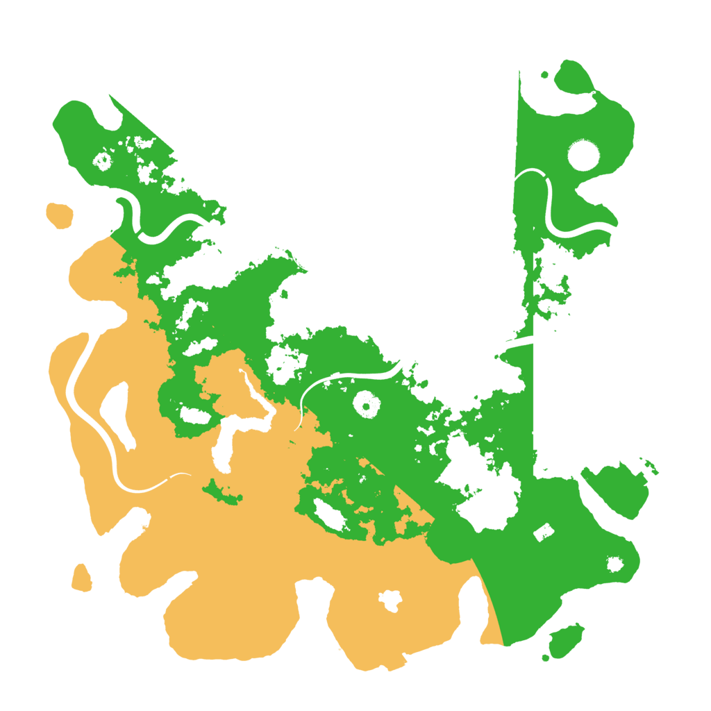 Biome Rust Map: Procedural Map, Size: 4000, Seed: 953939522