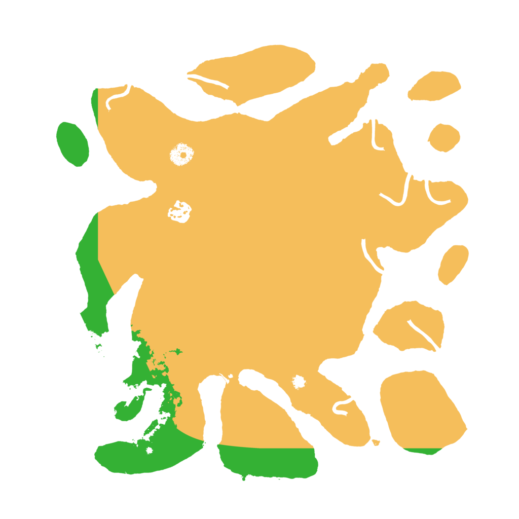 Biome Rust Map: Procedural Map, Size: 3500, Seed: 124510567