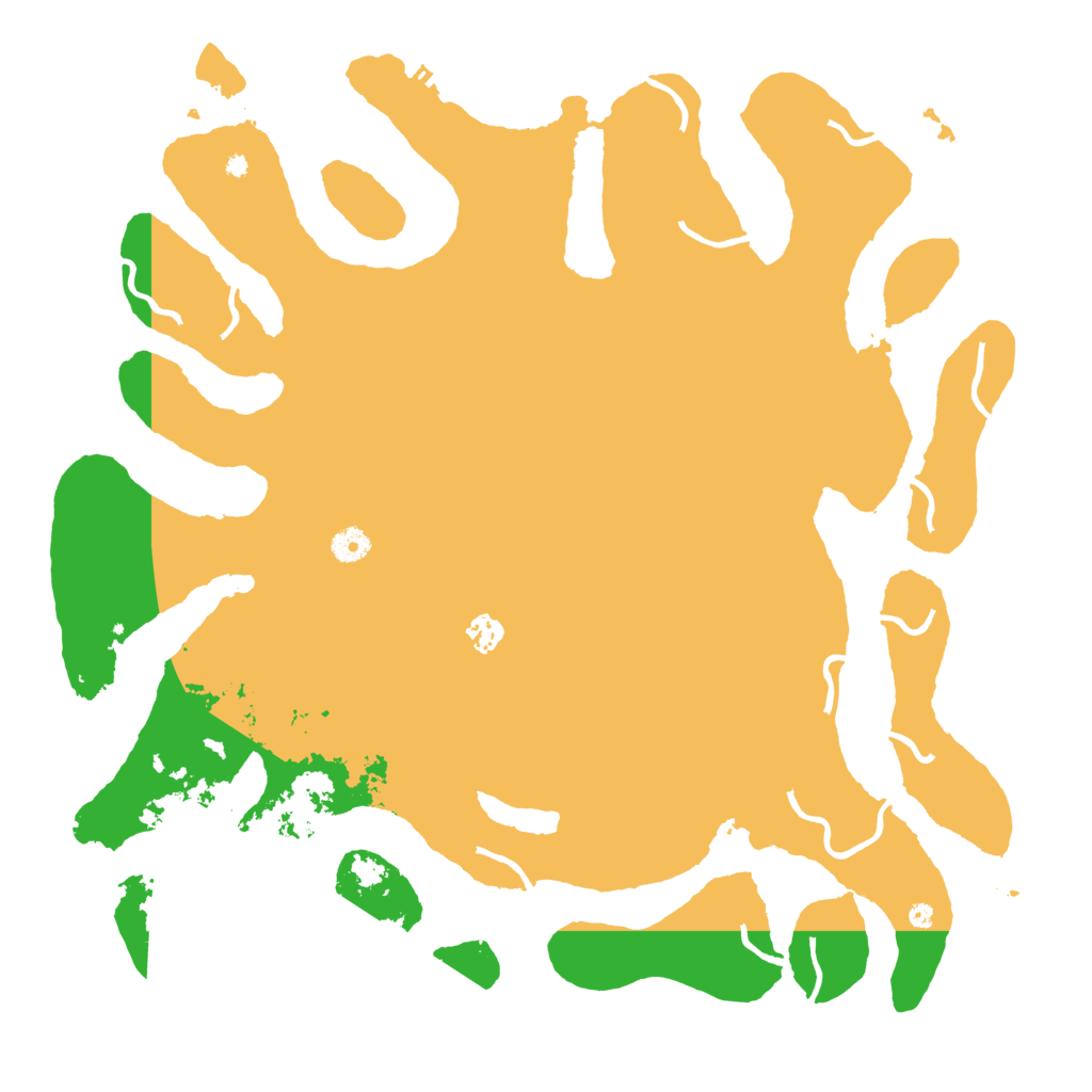 Biome Rust Map: Procedural Map, Size: 4500, Seed: 2049