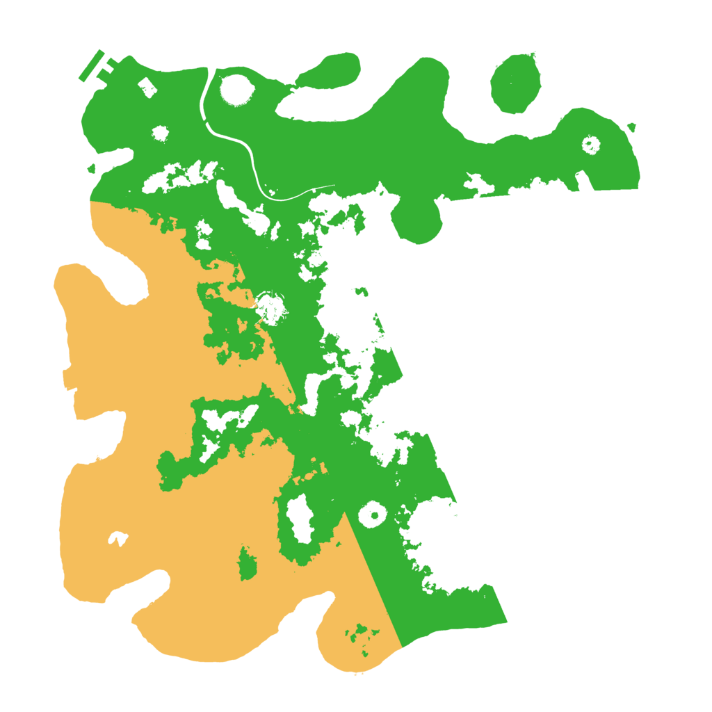 Biome Rust Map: Procedural Map, Size: 4000, Seed: 459133337