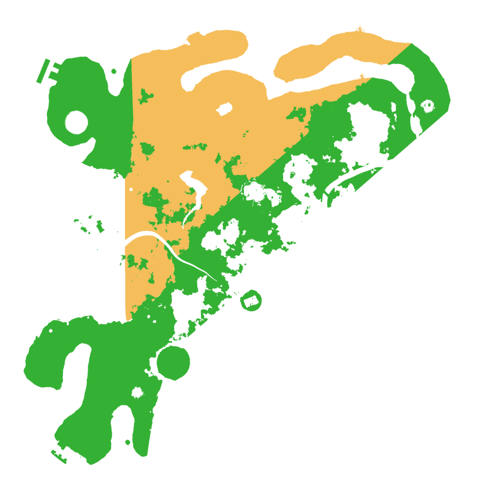 Biome Rust Map: Procedural Map, Size: 4000, Seed: 65432
