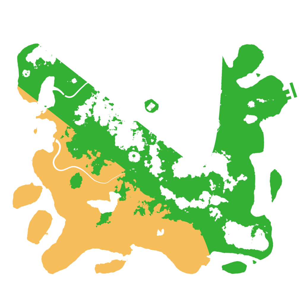 Biome Rust Map: Procedural Map, Size: 4000, Seed: 292643