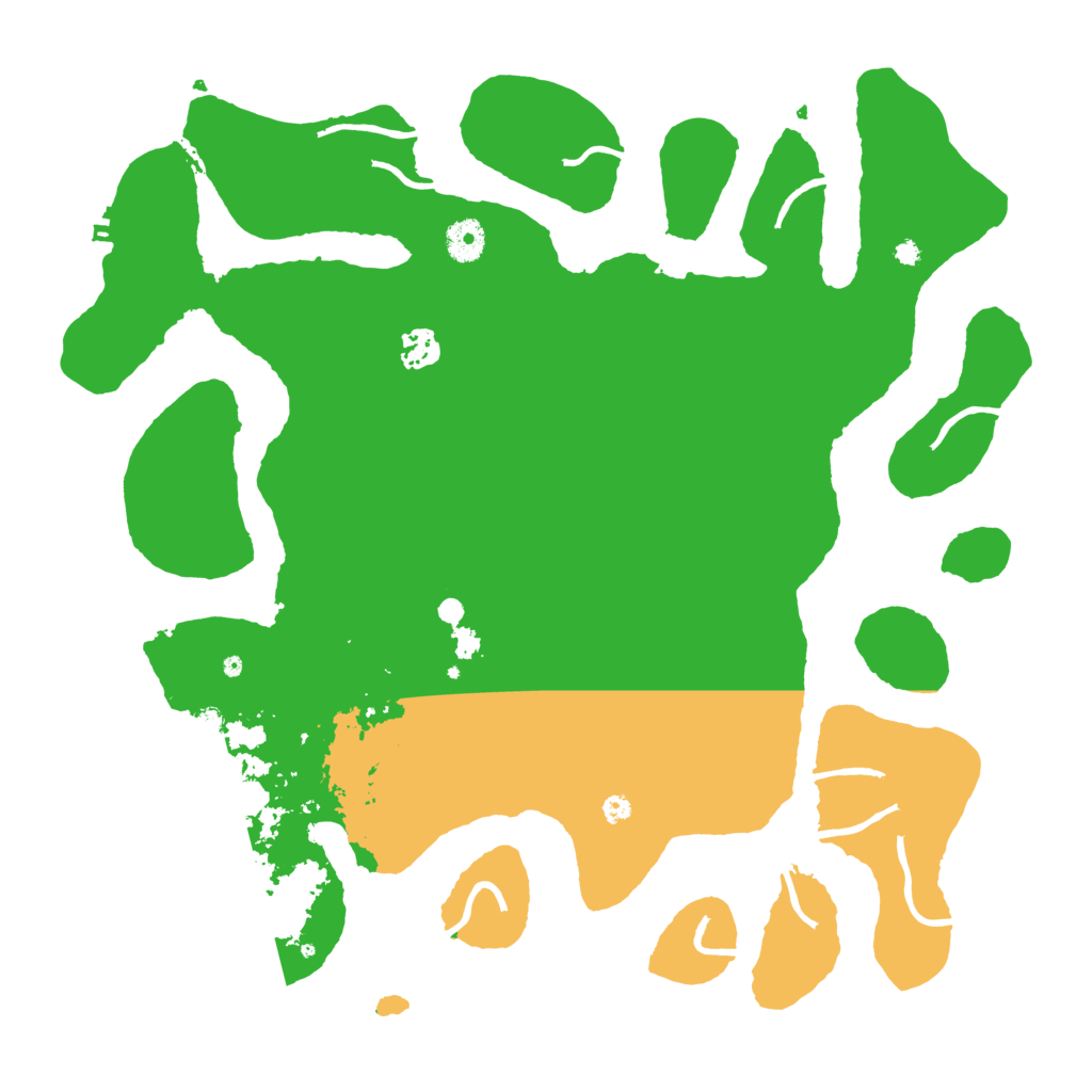 Biome Rust Map: Procedural Map, Size: 4000, Seed: 83829