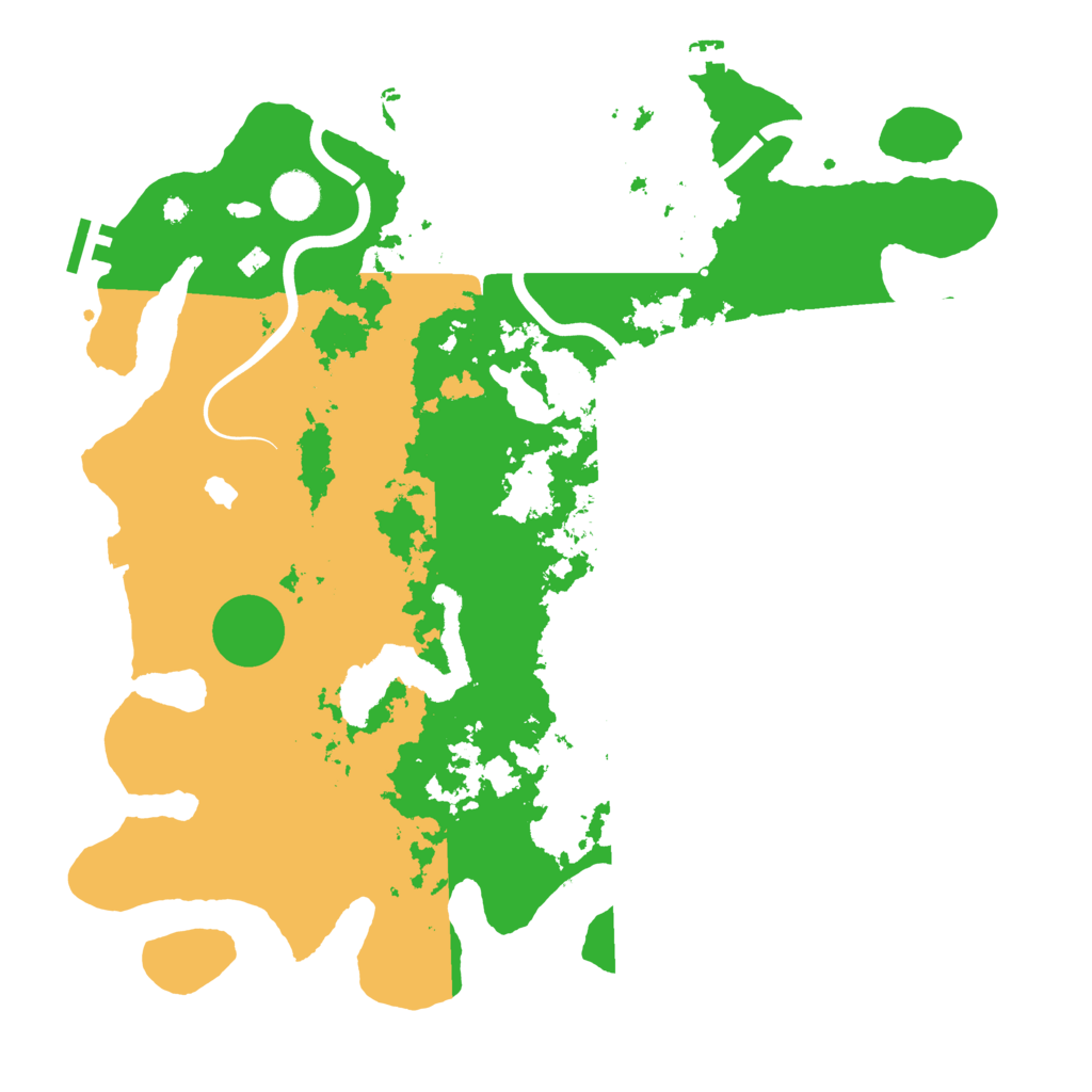Biome Rust Map: Procedural Map, Size: 4000, Seed: 188834126