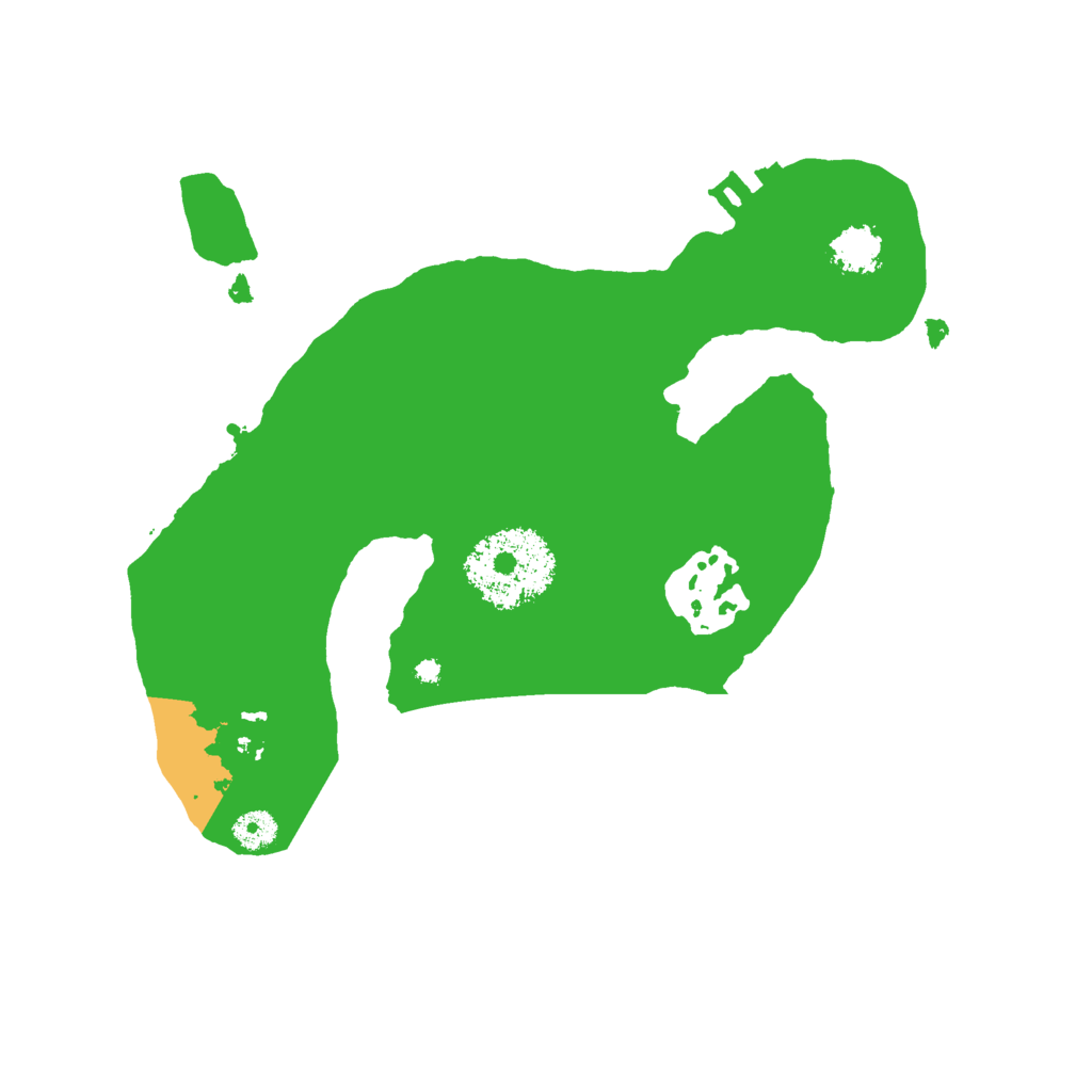 Biome Rust Map: Procedural Map, Size: 2000, Seed: 87395191