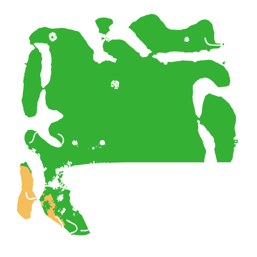 Biome Rust Map: Procedural Map, Size: 4500, Seed: 927825160