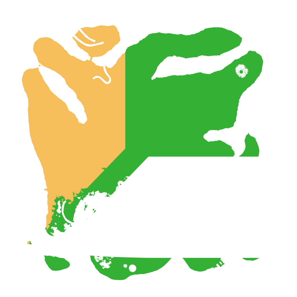 Biome Rust Map: Procedural Map, Size: 3550, Seed: 912578