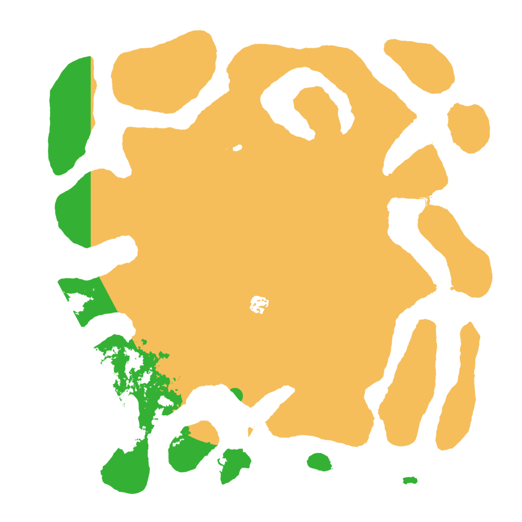 Biome Rust Map: Barren, Size: 4300, Seed: 445756