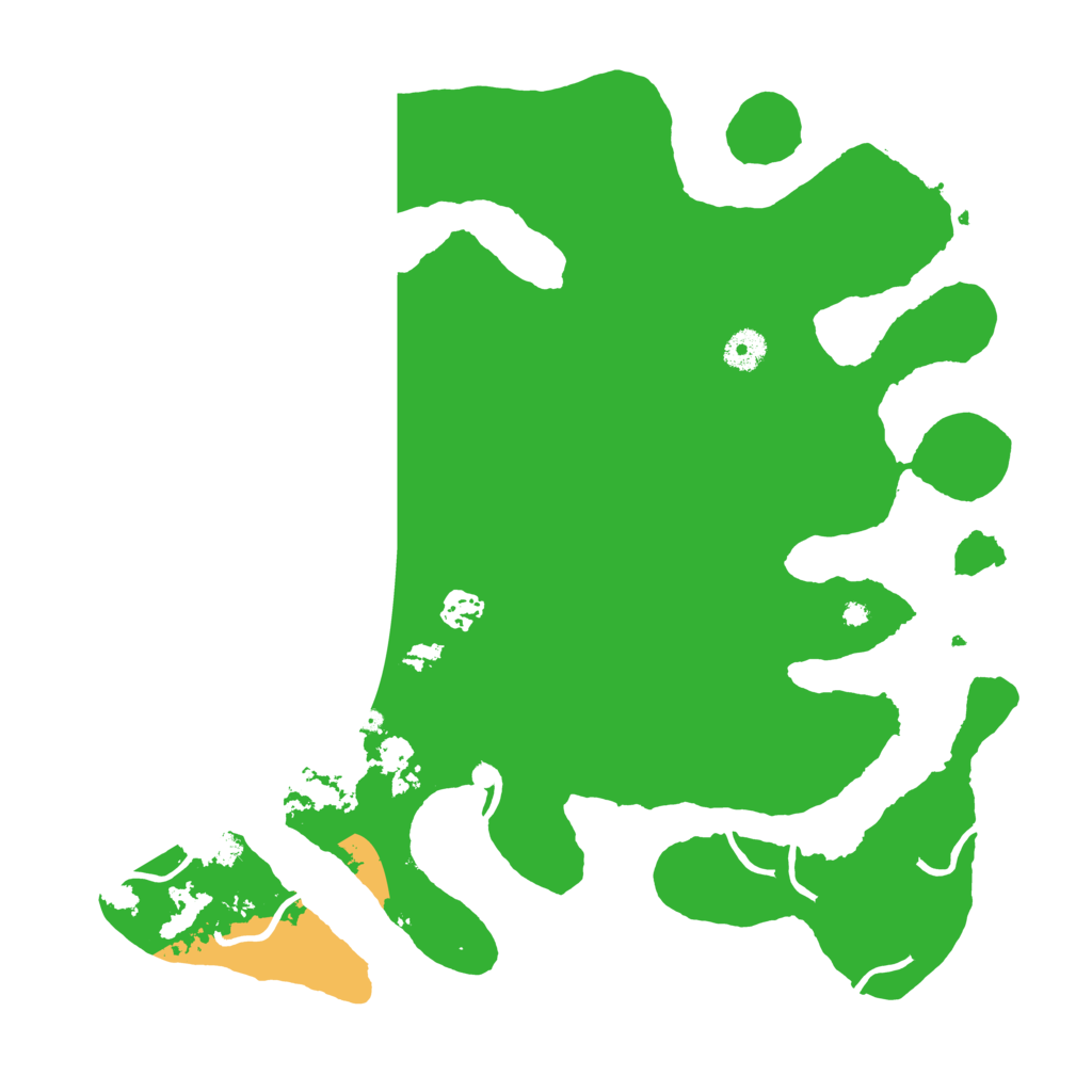 Biome Rust Map: Procedural Map, Size: 4000, Seed: 2864