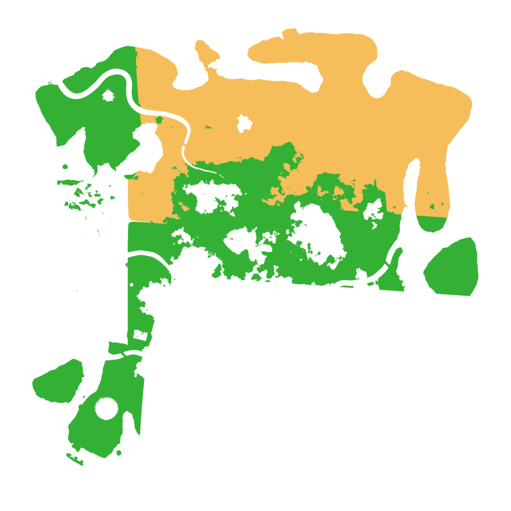 Biome Rust Map: Procedural Map, Size: 4000, Seed: 1183807349