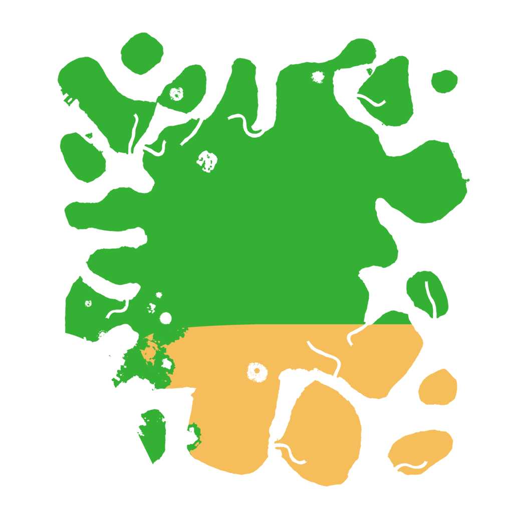 Biome Rust Map: Procedural Map, Size: 3850, Seed: 122437917