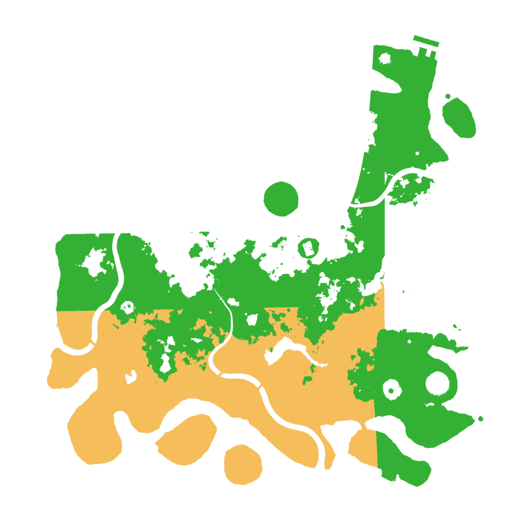 Biome Rust Map: Procedural Map, Size: 4000, Seed: 8963