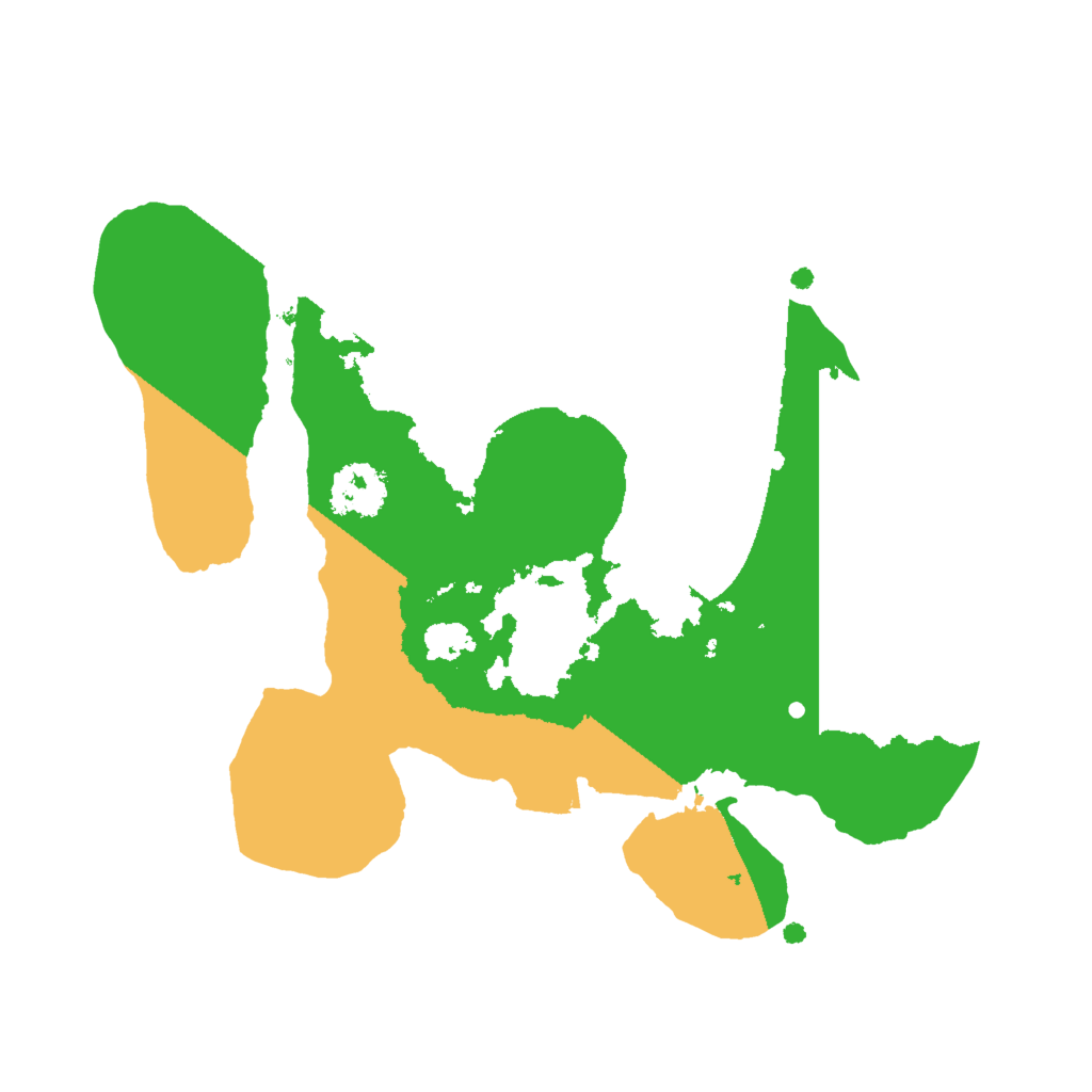 Biome Rust Map: Procedural Map, Size: 2000, Seed: 2104173834